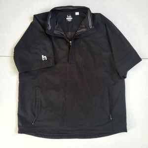 Mans Cutter & Buck Short Sleeve CB Golf Half Zip Jacket Size L